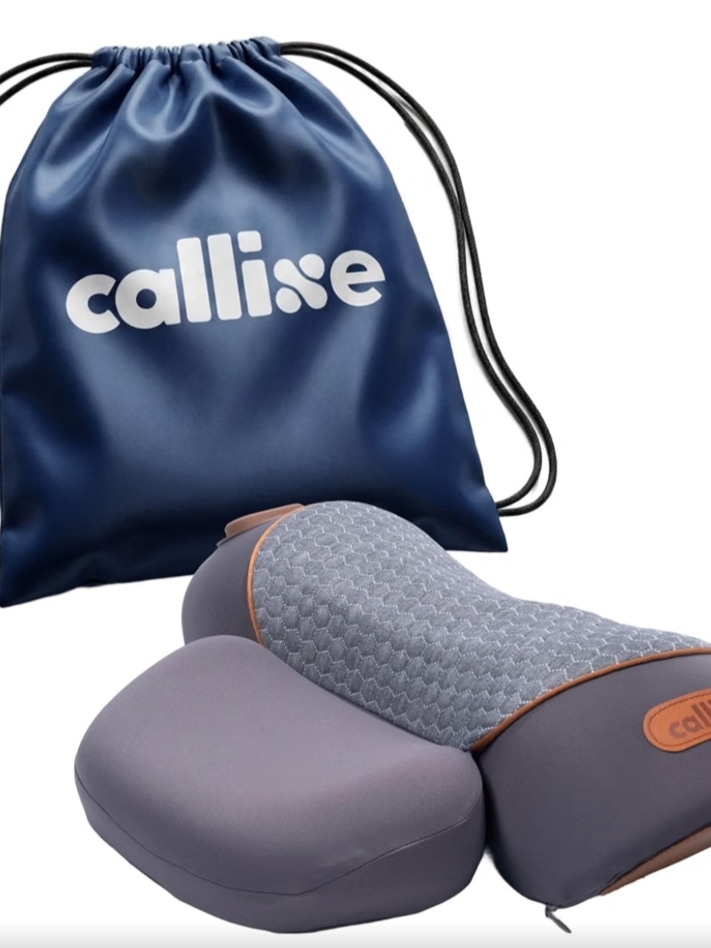 CALLIXE Original TheraPillow – 3-in-1 Neck Massager Pillow with Heat